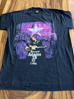 Bryan Adams "18 Til I Die" Tour '97 Shirt Men's Size Large